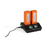 Spare batteries for drone