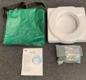 Camping Toilet inc. carry bag